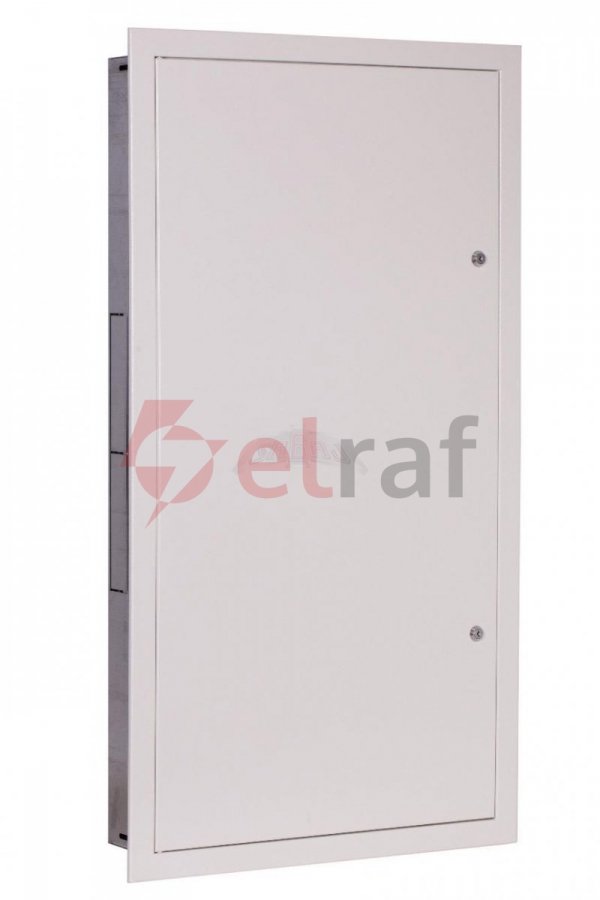 Rozdzielnica modułowa p/t RPsm 90 Z /5x18/ z zamkiem RPSM 90 5X18 Z RAL 9003 P90-5-18-20