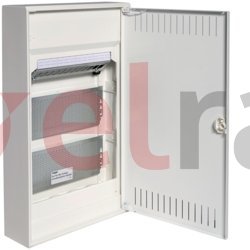 Rozdzielnica modułowa 3x12 natynkowa Patch Panel 3 gniazda 230V volta VA36NWP