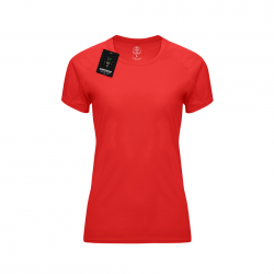 Koszulka termoaktywna damska czerwona