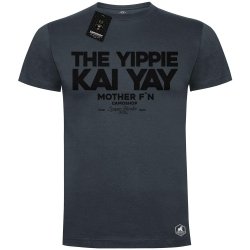 The yippie kai yay koszulka bawełniana