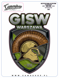 GISW Warszawa - naklejka