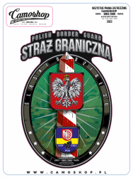 Straż Graniczna Śląski OSG - naklejka