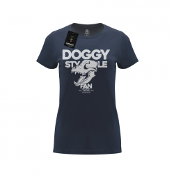 Doggy style fan koszulka damska bawełniana