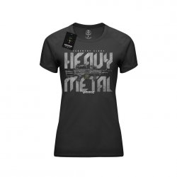 Heavy metal koszulka damska termoaktywna
