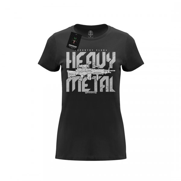 Heavy metal koszulka damska bawełniana