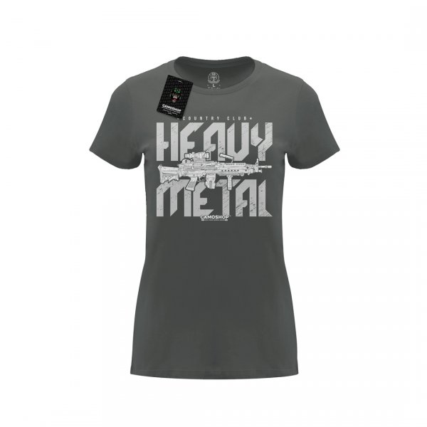 Heavy metal koszulka damska bawełniana
