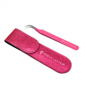 Curved Pink Tweezer