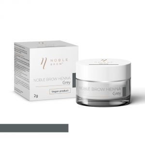 Henna pudrowa do brwi Noble Brow - Grey
