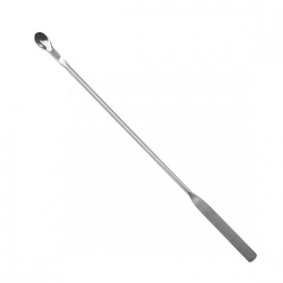 Metal spoon and spatula for powder henna