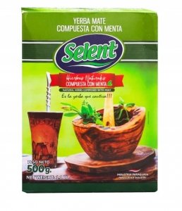 Yerba Mate Selent Compuesta con Menta 500g - Paragwaj Miętowa