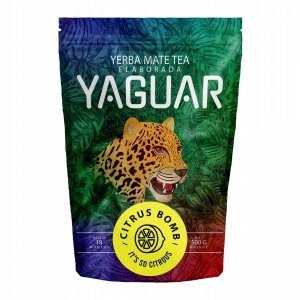 Yerba Mate Yaguar Citrus Bomb 0,5kg Cytrusowa 500g