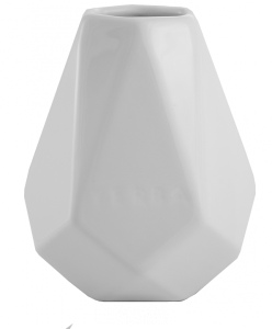 Matero Białe Ceramiczne Diament - do yerba mate