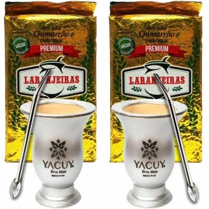 Yerba Mate Laranjeiras Chimarrao Premium 2x 1kg Tykwa Brazylia Bombilla