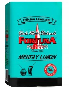 Yerba Mate Fortuna Compuesta Menta y Limon 500g Paragwaj