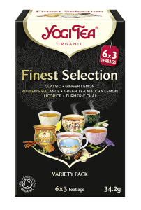 Herbata Wyborny Zestaw Bio 18 torebek - Yogi Tea Finest Selection