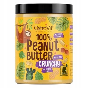 OstroVit Peanut Butter 1KG MASŁO ORZECHOWE CRUNCHY