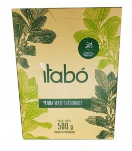 Yerba Mate Itabo Elaborada con Palo 500g - Industria Paraguaya