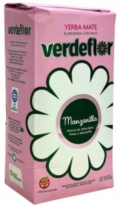 Yerba Mate Verdeflor Manzanilla 500g 0,5kg Poleo Ziołowa Argentynka