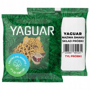 Yerba Mate Yaguar Frutas del Huerto 50g próbka