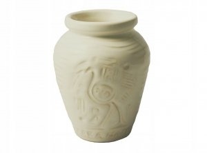Matero Ceramiczne AZTEK Ivory Yerba Mate
