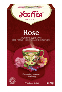 HERBATA TAO ROSE, RÓŻA BIO (17 x 2g) - YOGI TEA