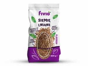 Siemię lniane 500g Len brązowy Ziarno Nasiona Lnu