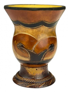 Matero Porongo Cuia Decorado Chimarrao - Do Yerba Mate