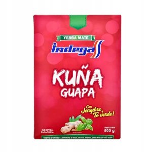 Yerba Mate Indega Kuna Guapa 500g Ginger Katuava
