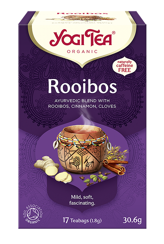 HERBATA WYKWINTNY ROOIBOS BIO (17 x 1,8g) YOGI TEA