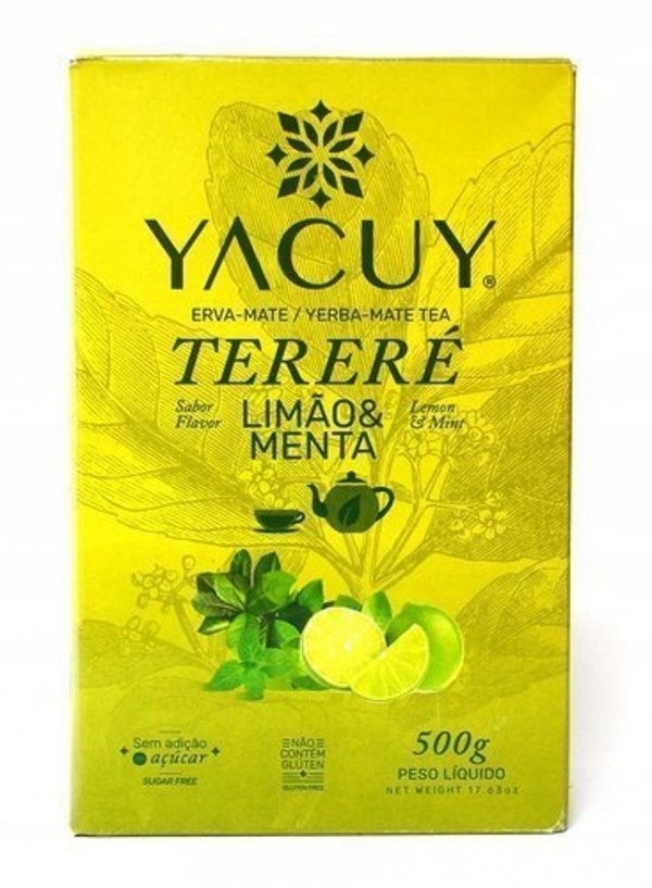 Yerba Mate Yacuy Terere Lemon Mint miętowa 500 g