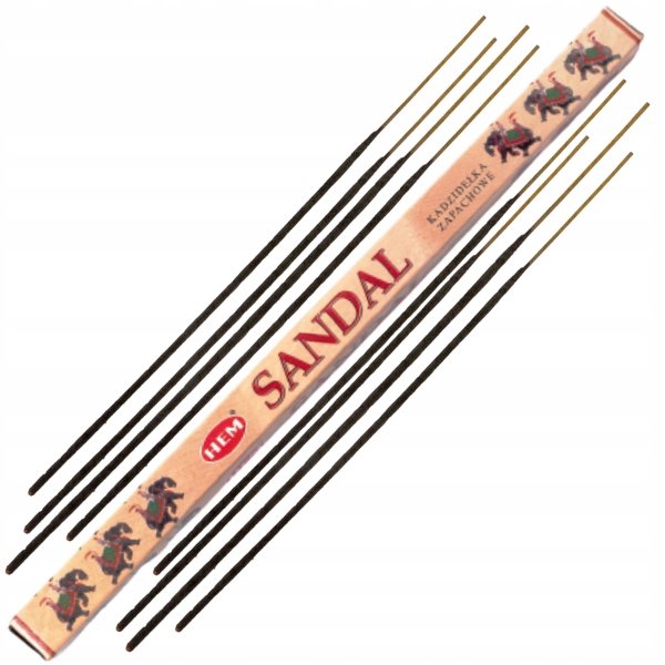 KADZIDEŁKA ZAPACHOWE HEM Sandal 8szt Sandał Kadzidło Indyjskie