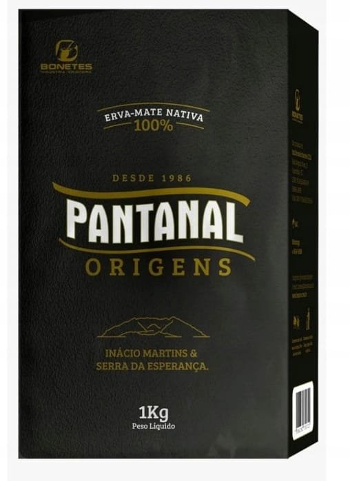 Yerba mate PANTANAL ORIGENS Nativa Vacuum Chimarrao Erva 1kg Brazylia