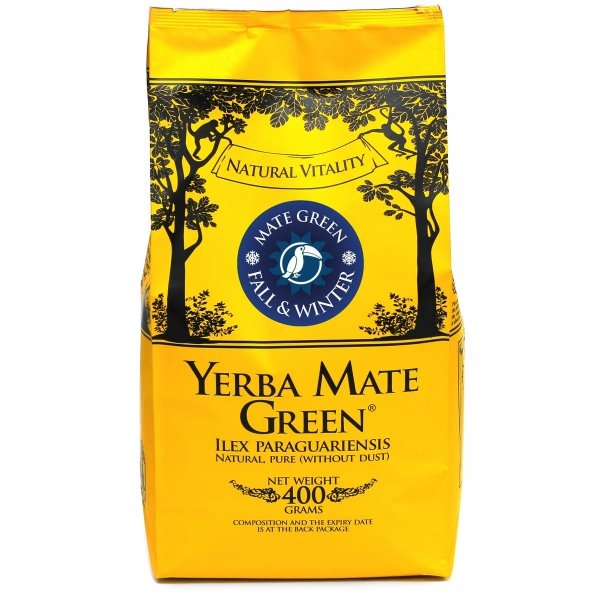 Yerba Mate Zimowa Green Fall &amp; Winter 400g - Acerola Acai - PRZECENA