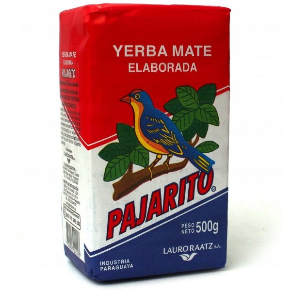 YERBERA PUSZKA Yerba mate Pajarito Elaborada - 500g Oryginalna z Paragwaju!