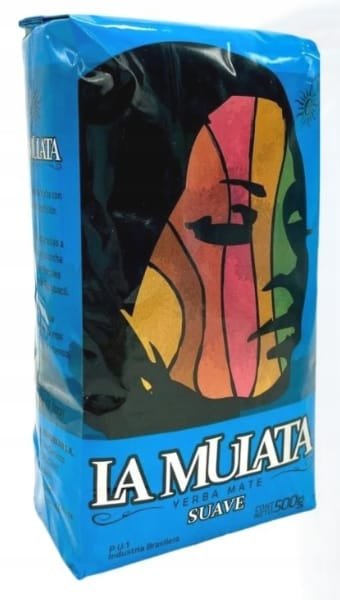 Yerba Mate La Mulata SUAVE 500g TIPO PU1 Styl urugwajski w łagodnym wydaniu