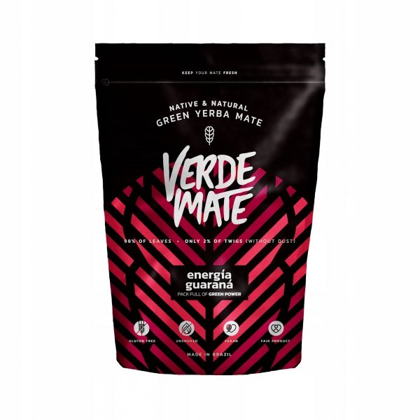 Zestaw Yerba Verde Mate Green Energia 500g + Palo Santo + Bombilla INOX