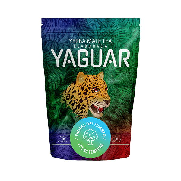 Yerba Mate Yaguar Frutas del Huerto