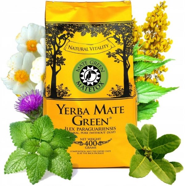Yerba Mate Green Matetox - 400g Detox na wątrobę!