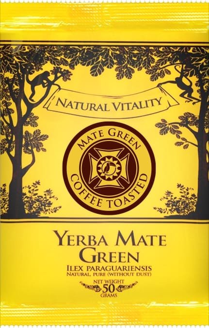 Yerba Mate Green Coffee Toasted 50g kawa kakao