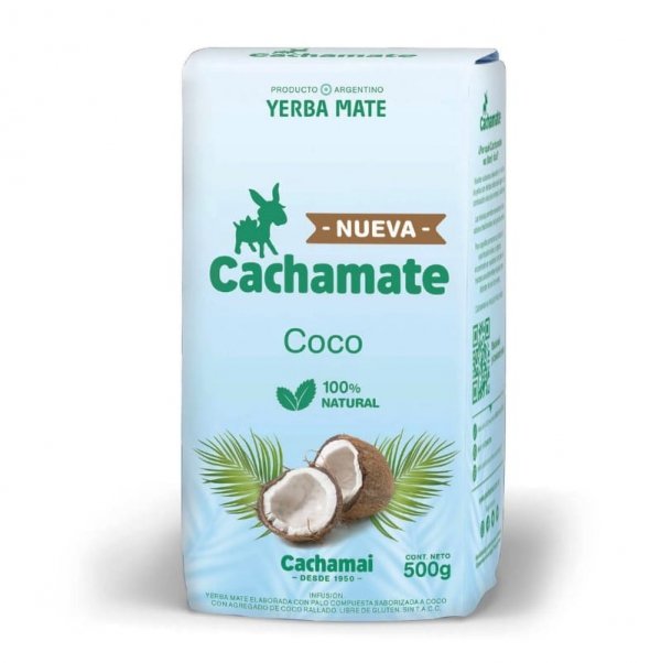 Yerba Mate Cachamate Coco 500g Coconut Kokosowa