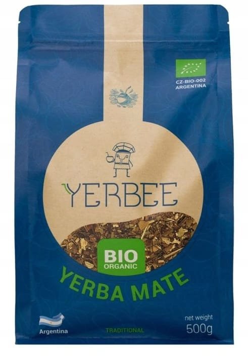 Yerba Mate YERBEE BIO ORGANIC Traditional 500g Ekologiczna - Argentyna
