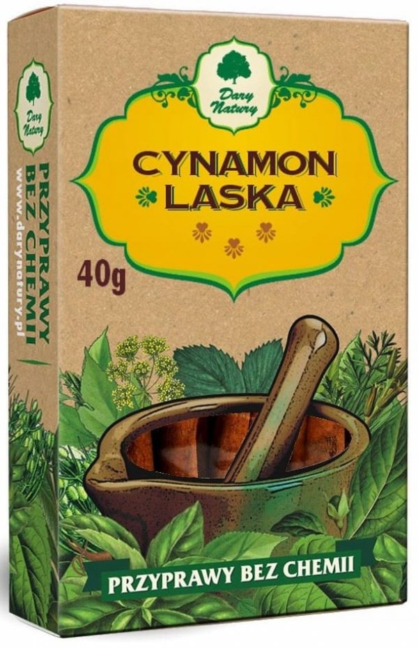 Cynamon Cassia laska 40g DARY NATURY