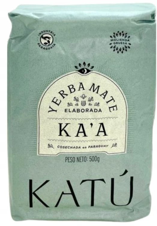 Yerba mate Katu Elaborada Molienda Gruesa KA'A 500g - Paragwaj