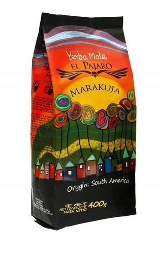 Yerba Mate El Pajaro Maracuya - 400g Marakuja owoc