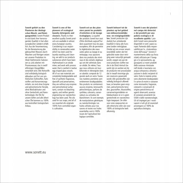 SONETT Płyn do mycia naczyń CYTRYNOWY 20 litrów