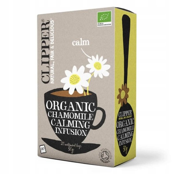 HERBATKA RUMIANKOWA (CALM) BIO (20 x 1,5 g) 30 g - CLIPPER