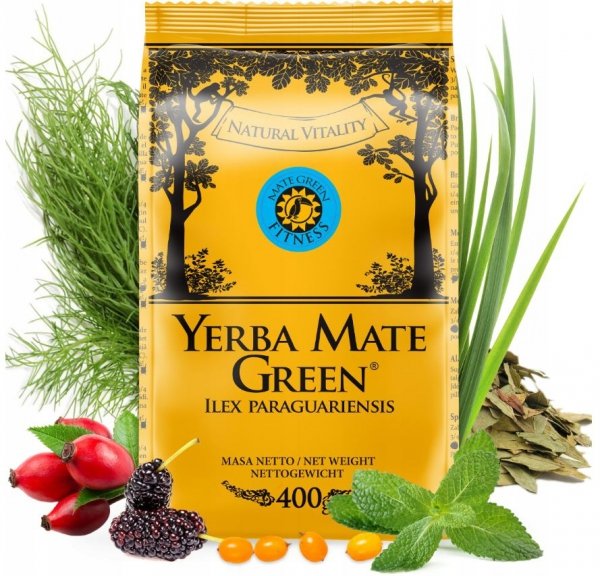 Yerba Mate Green Fitness 400g Odchudzanie