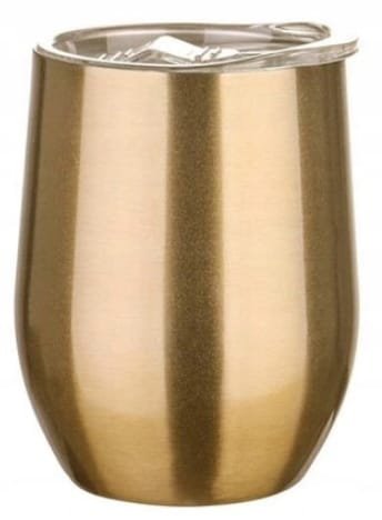 Termiczny kubek Yerba Mate Moderna TermoLid 350ml GOLD DESNUDO