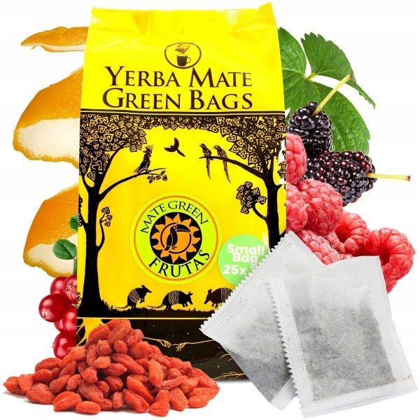Yerba Mate Green Frutas w saszetkach 25x3g cocido