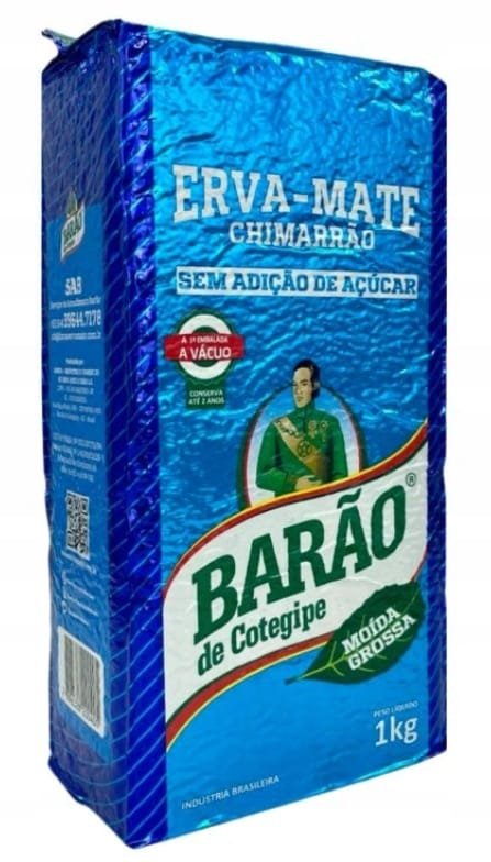 Yerba Mate Barao de Cotegipe Chimarrao 1kg MOIDA GROSSA